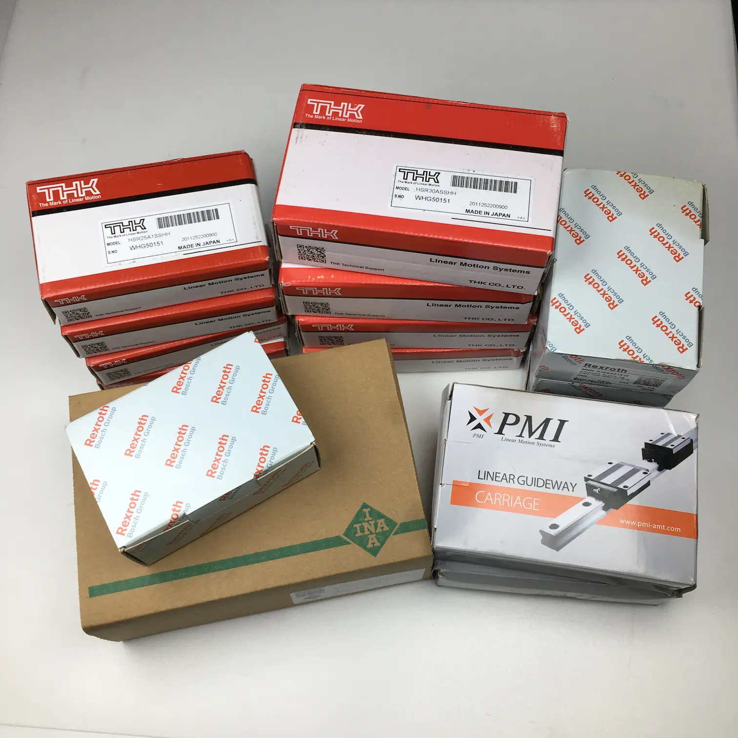Major Brands of linear bearing blocks